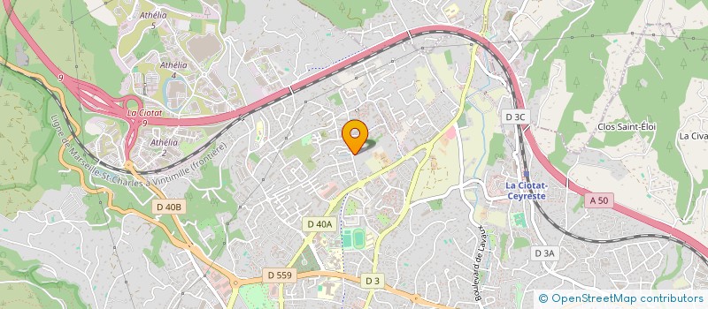 localisation de l'entreprise MOLINENGO  LA CIOTAT