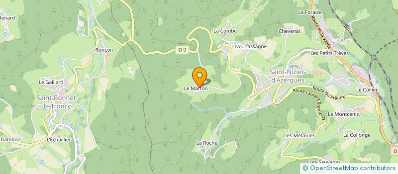 localisation de l'entreprise MOLINVEST  SAINT-NIZIER-D'AZERGUES