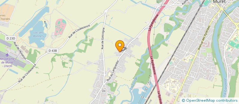 localisation de l'entreprise MOLITONI  MURET