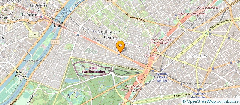 localisation de l'entreprise MOLITOR INTERNATIONAL CONSEIL  NEUILLY-SUR-SEINE