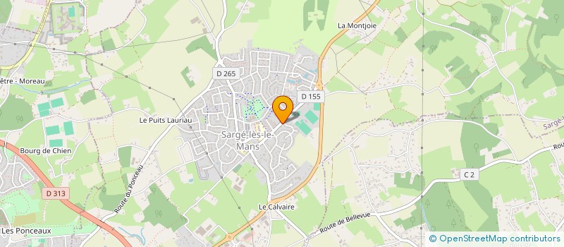 localisation de l'entreprise MOLKKY-MOLKKY CLUB SARTHOIS à SARGE-LES-LE-MANS