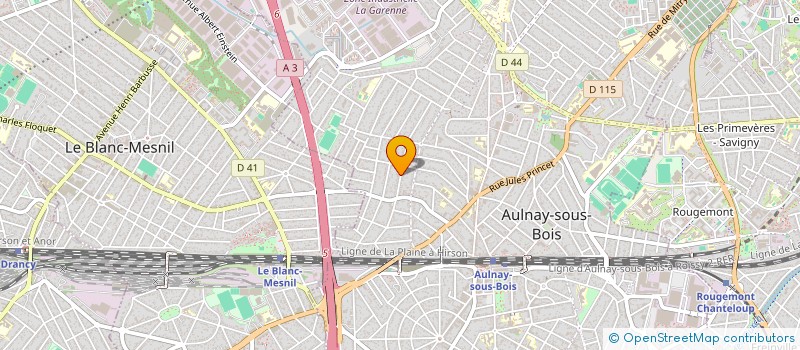 localisation de l'entreprise MOLL à AULNAY-SOUS-BOIS