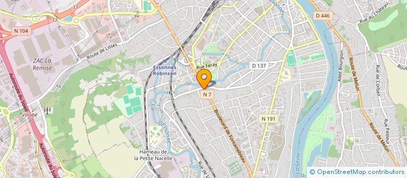 localisation de l'entreprise MOLLA RODRIGUEZ à CORBEIL-ESSONNES