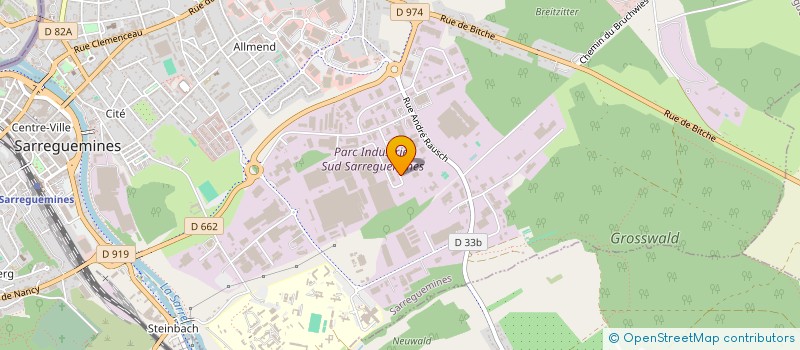 localisation de l'entreprise MOLLA TRANSPORTS à SARREGUEMINES