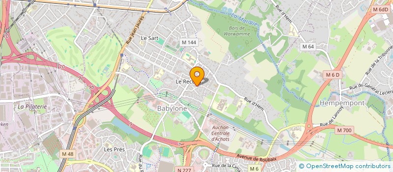 localisation de l'entreprise MOLLAALI CONSEIL à VILLENEUVE-D'ASCQ