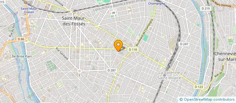 localisation de l'entreprise MOLLARD à SAINT-MAUR-DES-FOSSES