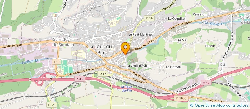 localisation de l'entreprise MOLLARD HERVE TE DECANT ALBERTE  LA TOUR-DU-PIN