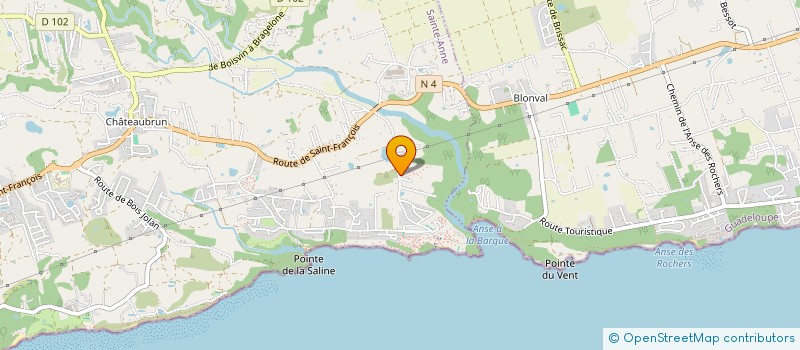 localisation de l'entreprise MOLLAS BOZZACO  SAINTE-ANNE