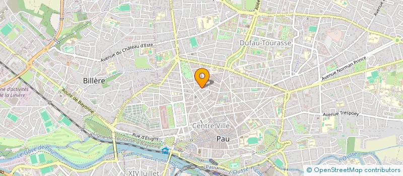 localisation de l'entreprise MOLLE à PAU