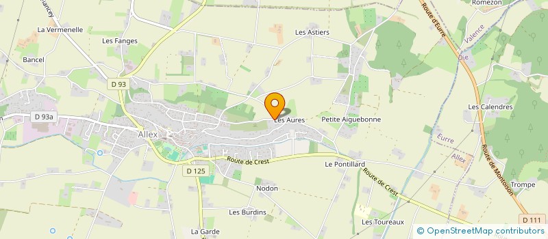 localisation de l'entreprise MOLLE LES DINAS  ALLEX