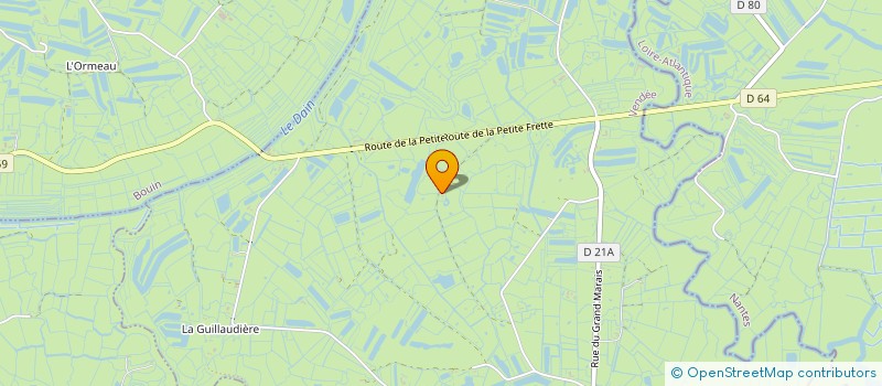 localisation de l'entreprise MOLLE MATHIAS CARRELAGE  LA GARNACHE