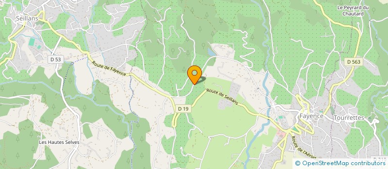 localisation de l'entreprise MOLLER SORENSEN  FAYENCE