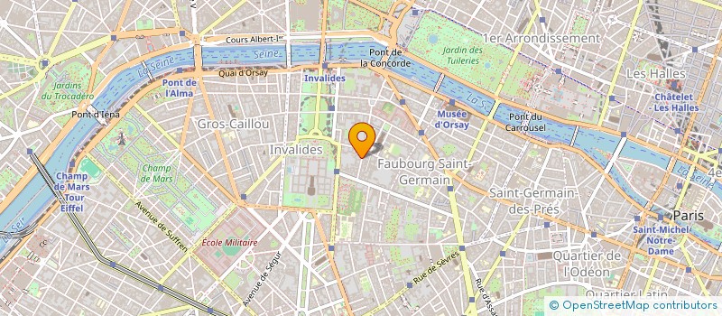 localisation de l'entreprise MOLLI  PARIS 07