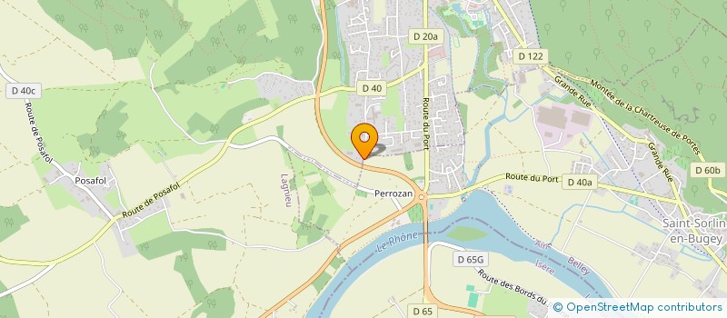 localisation de l'entreprise MOLLIAT à LAGNIEU