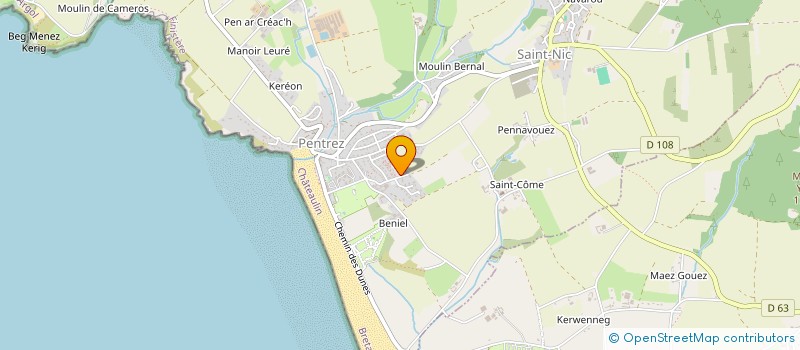 localisation de l'entreprise MOLLIER  SAINT-NIC