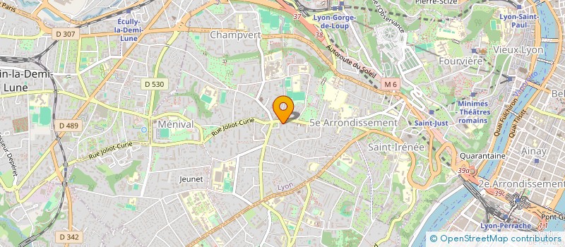 localisation de l'entreprise MOLLIERE OPTIC à LYON