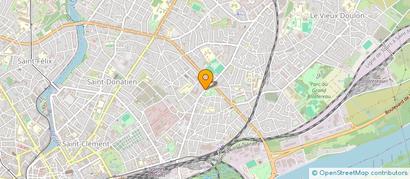 localisation de l'entreprise MOLLO à NANTES