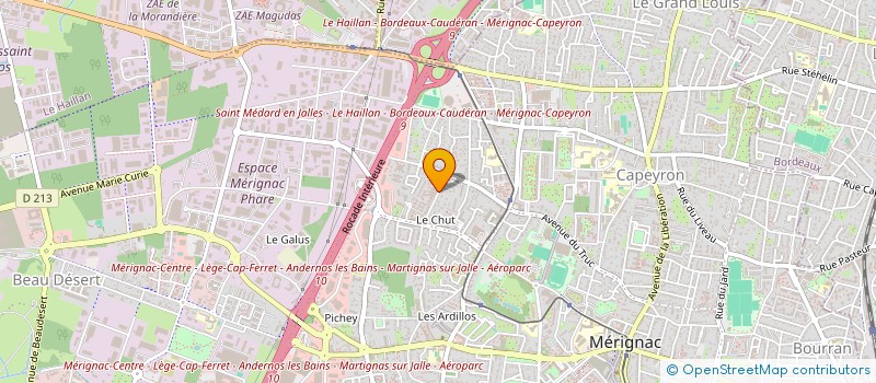 localisation de l'entreprise MOLLUSCAN-EYE  BORDEAUX