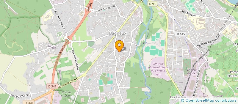 localisation de l'entreprise MOLLY BROWN ET CO  SAUMUR