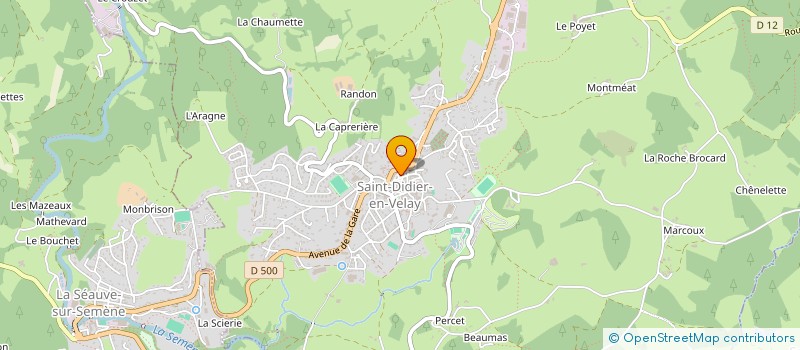 localisation de l'entreprise MOLLY LMNP  SAINT-DIDIER-EN-VELAY