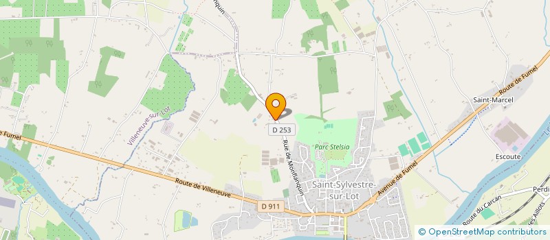 localisation de l'entreprise MOLOCE  SAINT-SYLVESTRE-SUR-LOT