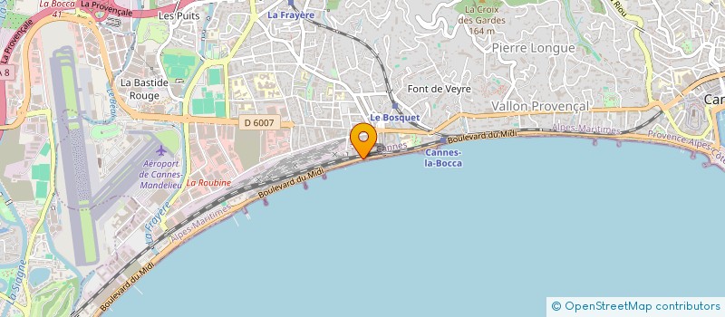 localisation de l'entreprise MOLOGIS à CANNES