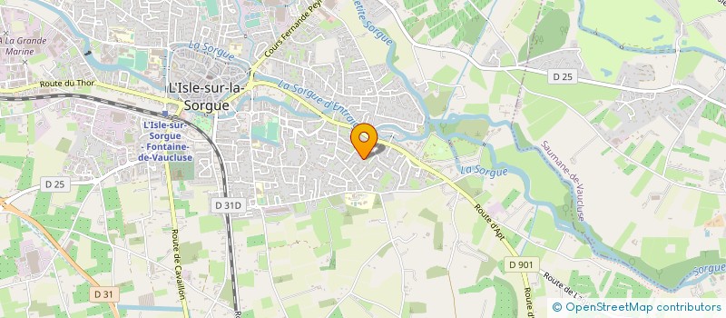 localisation de l'entreprise MOLOKAI JET CLUB  L'ISLE-SUR-LA-SORGUE