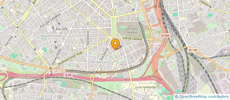 localisation de l'entreprise MOLOTOV GAMING à LILLE