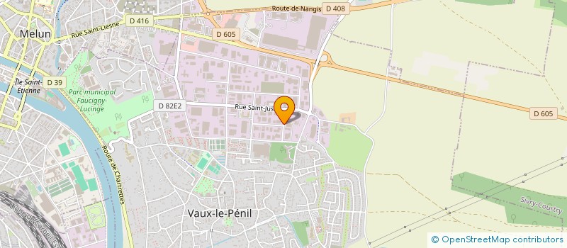 localisation de l'entreprise MOLRY GAZ à VAUX-LE-PENIL