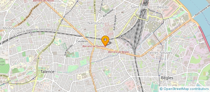 localisation de l'entreprise MOLTINUS à BORDEAUX