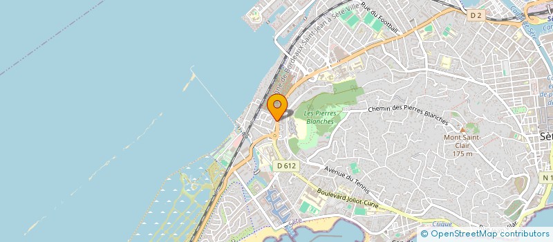 localisation de l'entreprise MOLTO à SETE