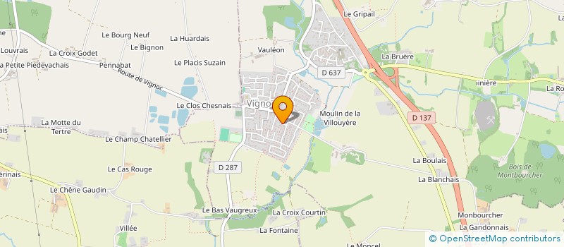 localisation de l'entreprise MOLTO ASSOCIES  SAINT-AUBIN-D'AUBIGNE