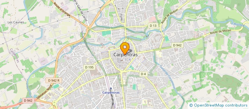 localisation de l'entreprise MOLTO BUONO à CARPENTRAS