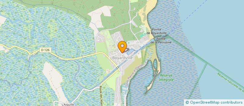 localisation de l'entreprise MOLUNA  SAINT-GEORGES-D'OLERON