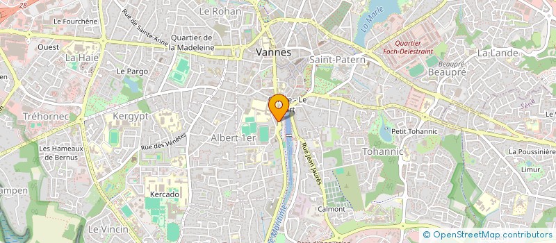 localisation de l'entreprise MOLUX à VANNES