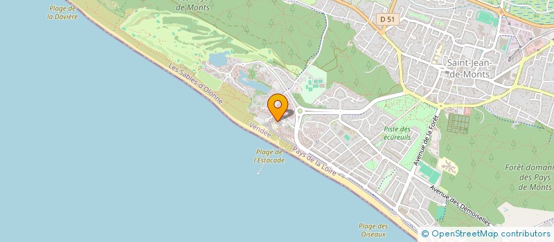 localisation de l'entreprise MOLY  SAINT-JEAN-DE-MONTS