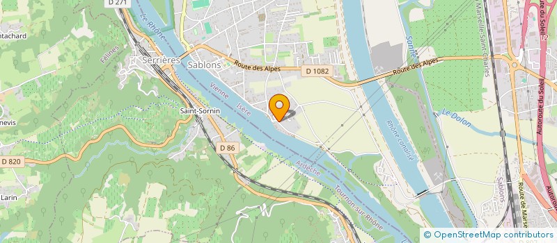 localisation de l'entreprise MOLY SHOP  SABLONS