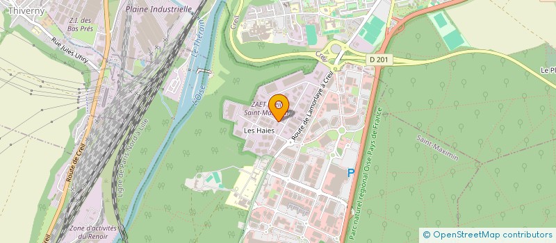 localisation de l'entreprise MOLYDAL SA à SAINT-MAXIMIN