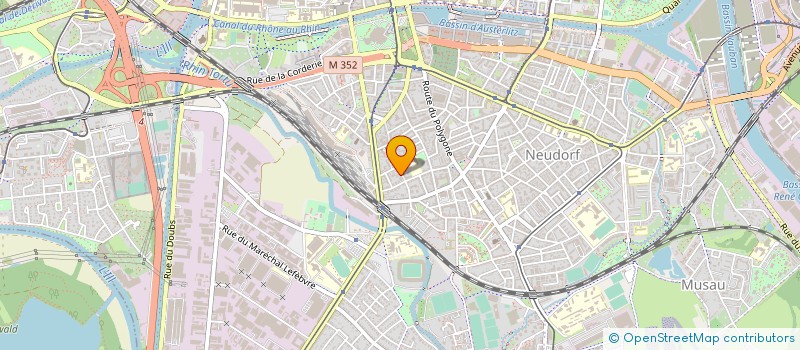 localisation de l'entreprise MOLZ CH ET CIE SA à STRASBOURG