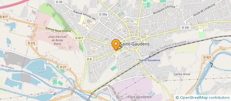 localisation de l'entreprise MOM'AFFAIRE  SAINT-GAUDENS