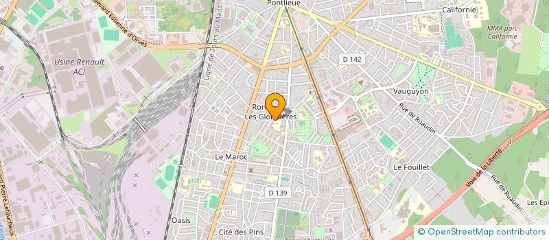 localisation de l'entreprise MOM'ART à LE MANS