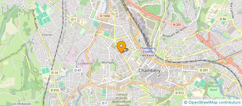 localisation de l'entreprise MOM COMPAGNIE  CHAMBERY