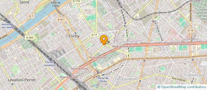 localisation de l'entreprise MOM CREPES à CLICHY