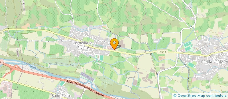 localisation de l'entreprise MOM'EN DOUCEUR  CORNEILLA-LA-RIVIERE