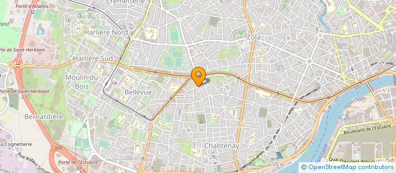 localisation de l'entreprise MOM'OUEST à NANTES