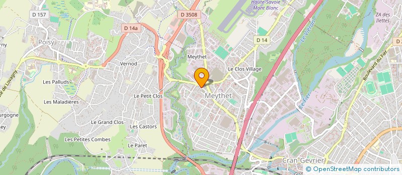 localisation de l'entreprise MOM'S à ANNECY