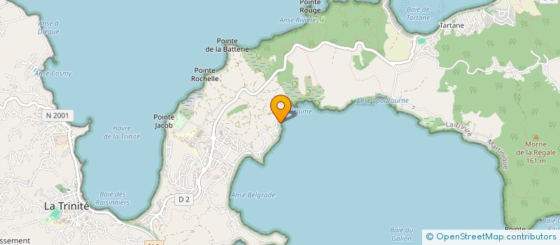 localisation de l'entreprise MOM'X EVENTS à LA TRINITE