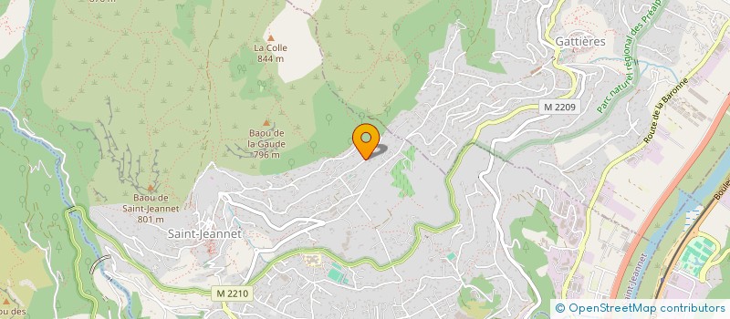 localisation de l'entreprise MOM Z14  SAINT-JEANNET