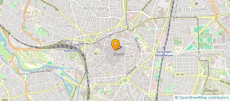 localisation de l'entreprise MOMA  DIJON