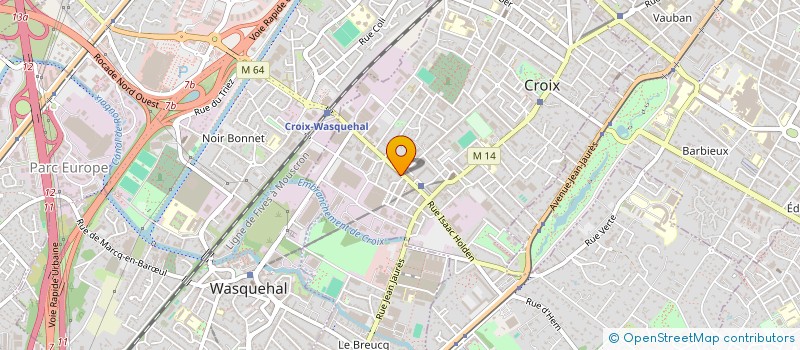 localisation de l'entreprise MOMA à CROIX
